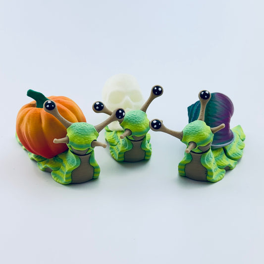 3d printed snail collection