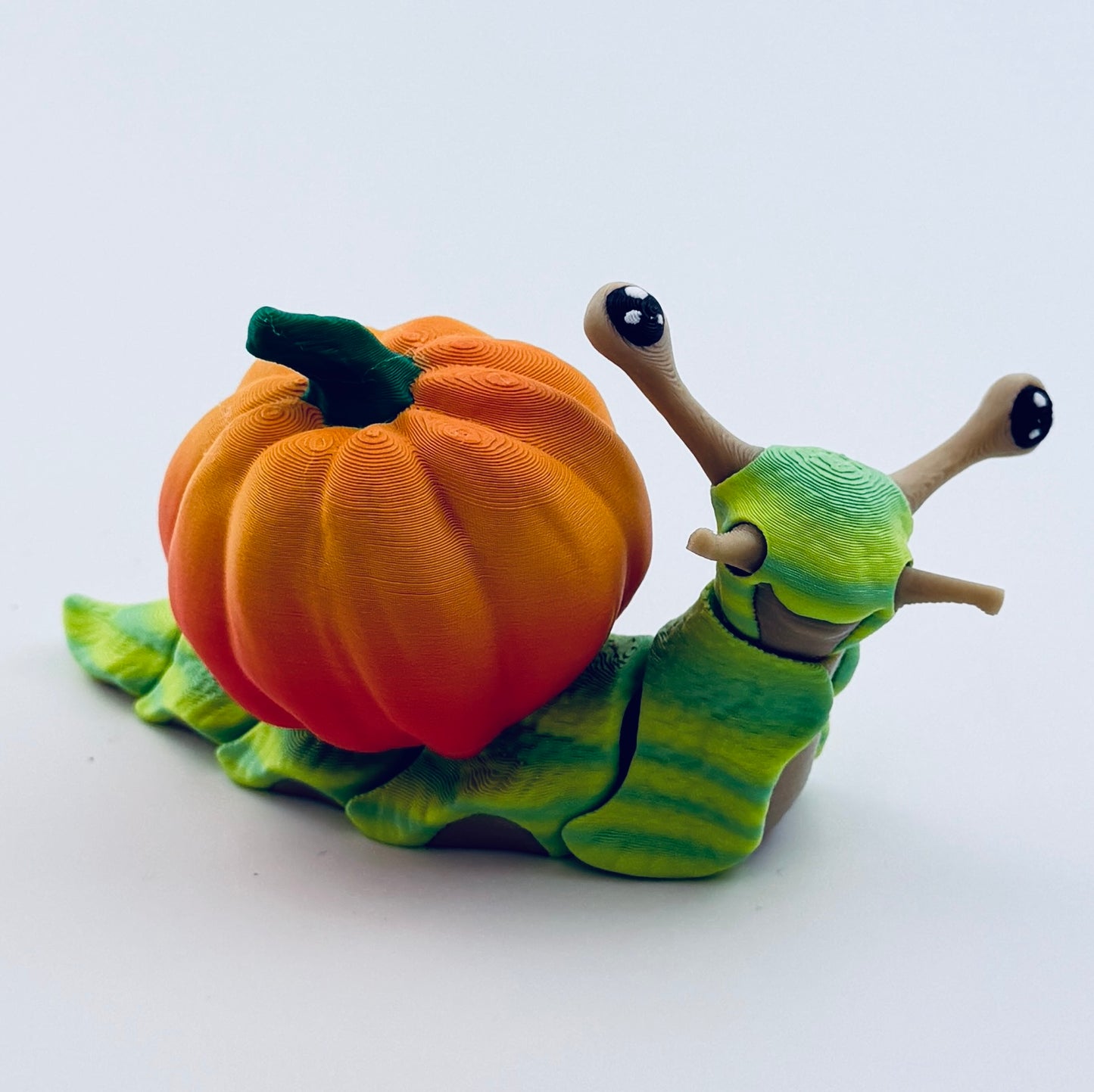 3d printed pumpkin snail