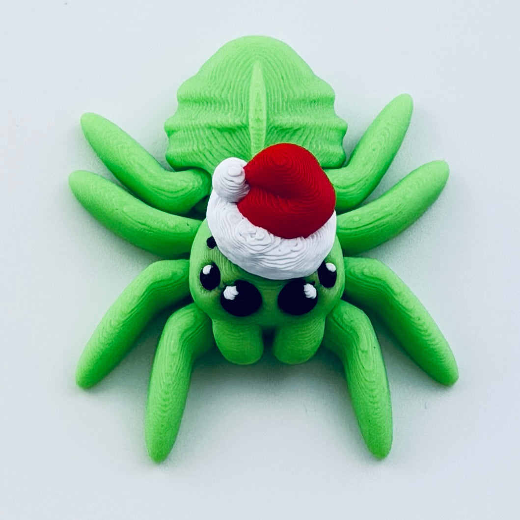 3d printed santa spider