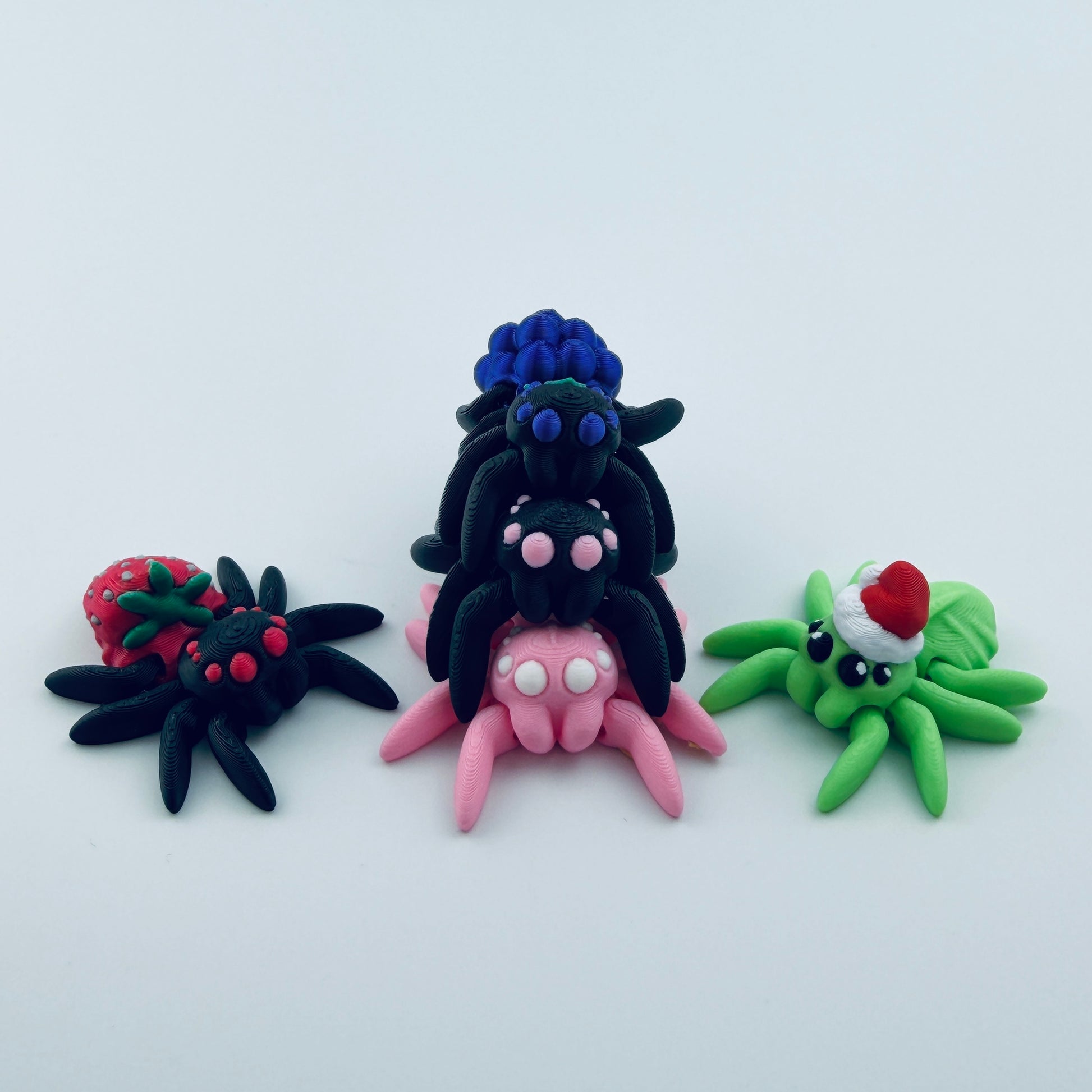 3d printed spider collection