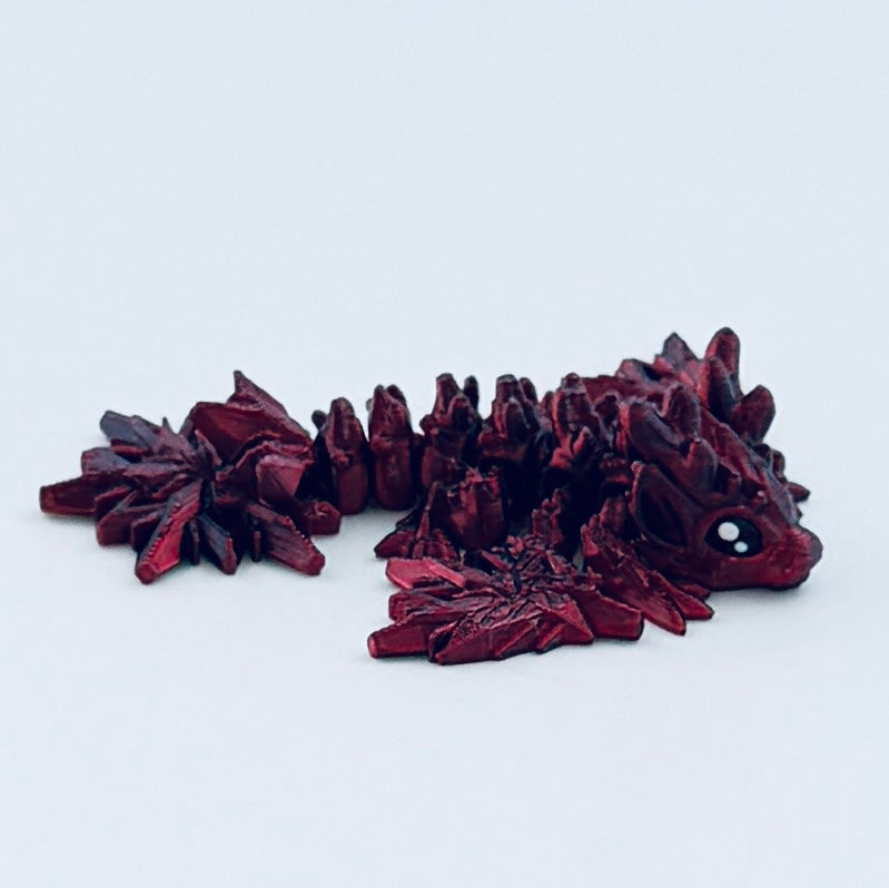 teeny tiny dragon - red/black