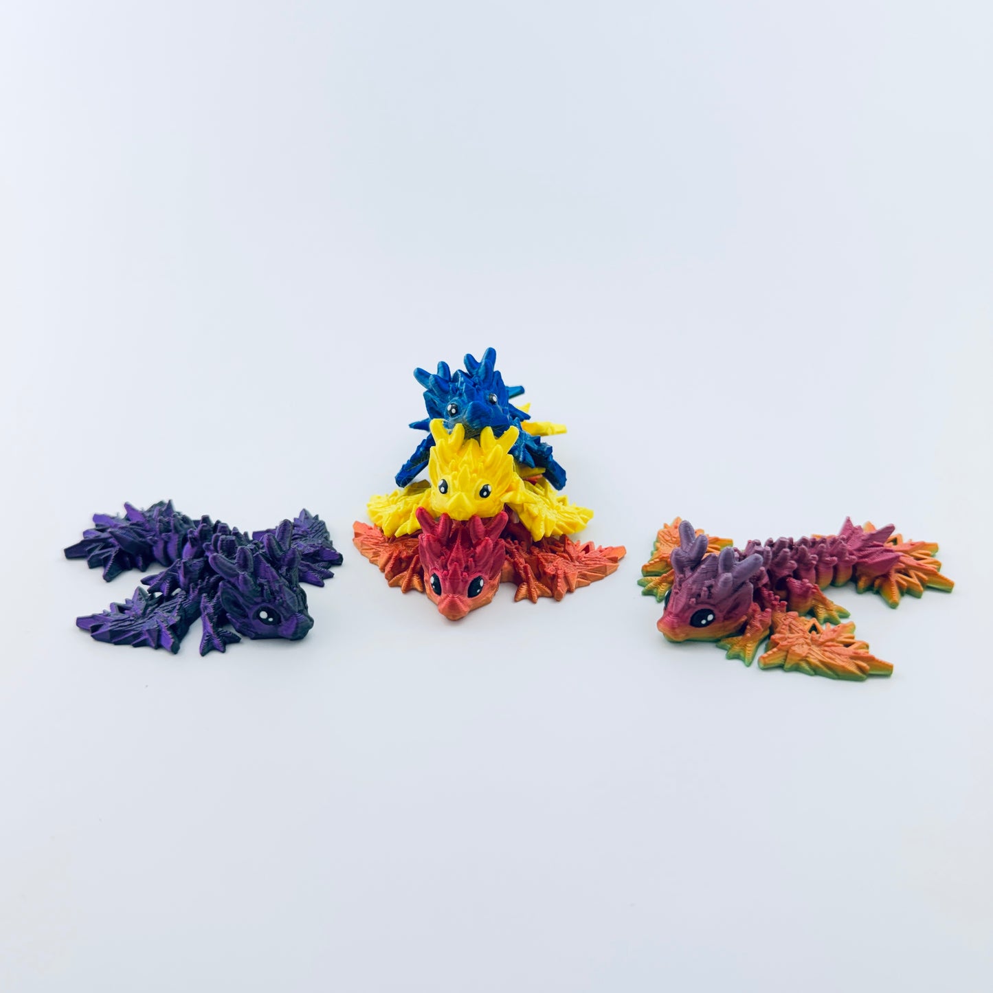 teeny tiny 3d dragons