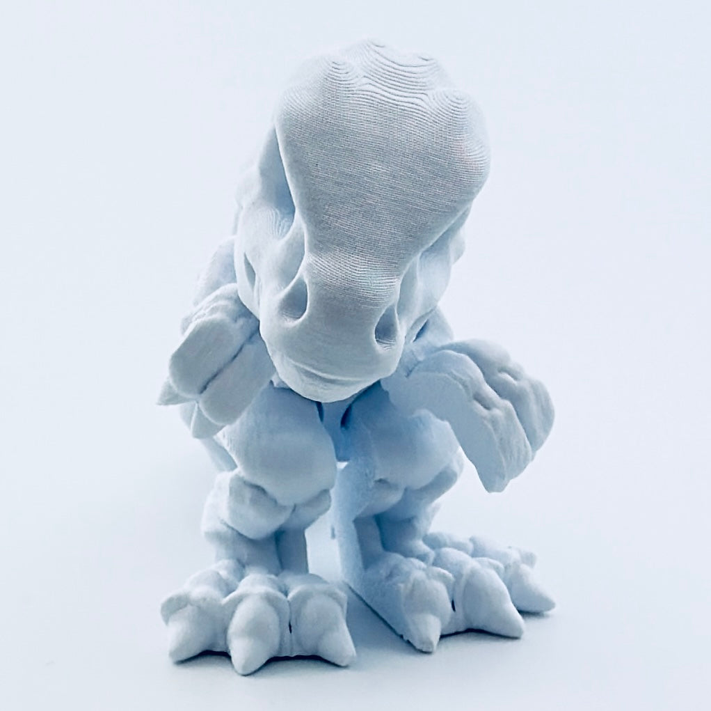 3d printed skeleton t-rex - view 2