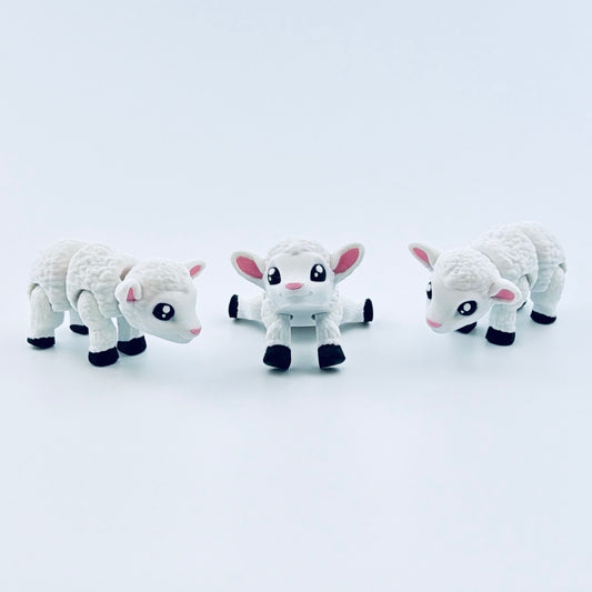 3d printed mini lamb - view 1