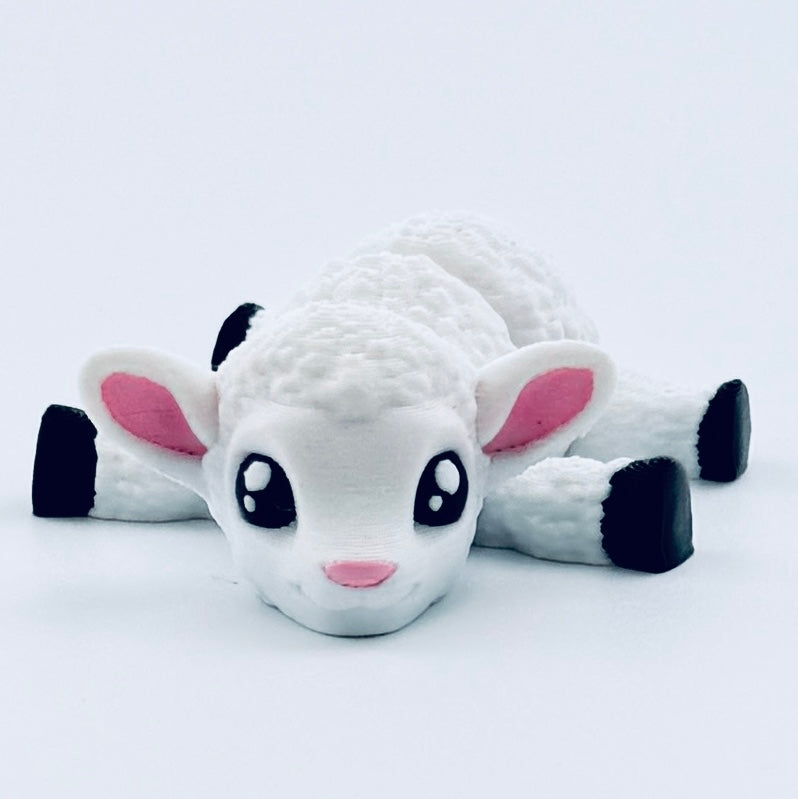 3d printed mini lamb - view 2