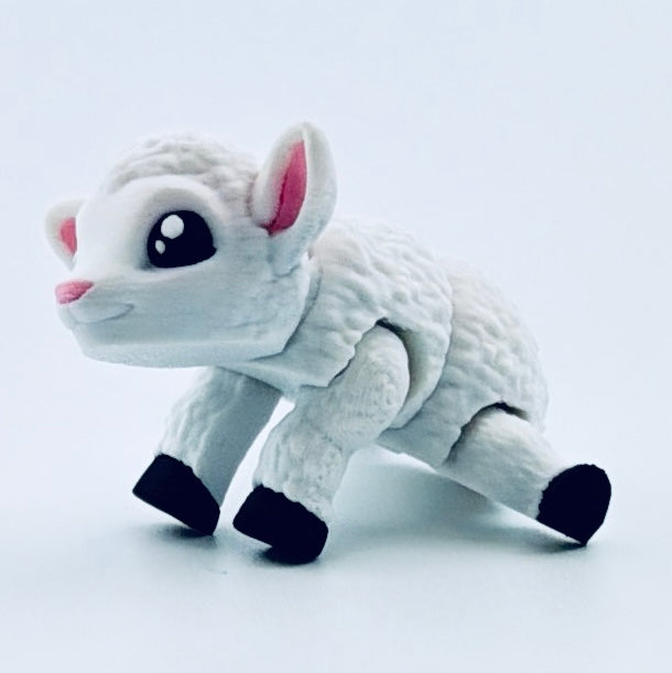 3d printed mini lamb - view 4