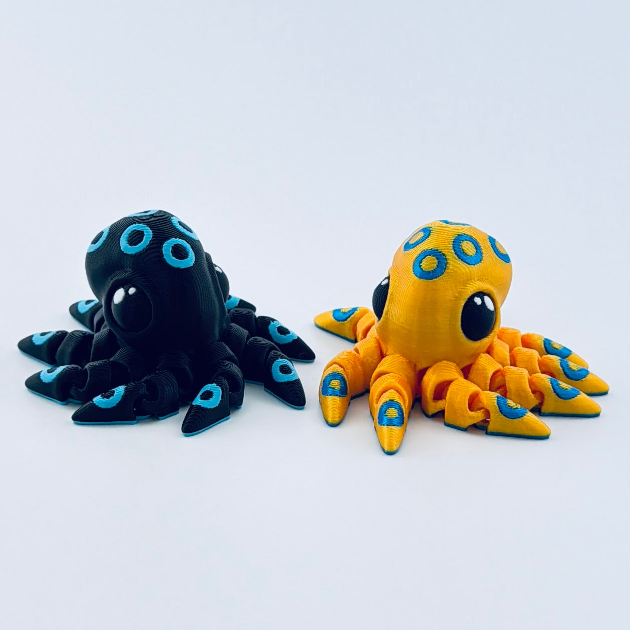 3d printed mini octopus - view 3