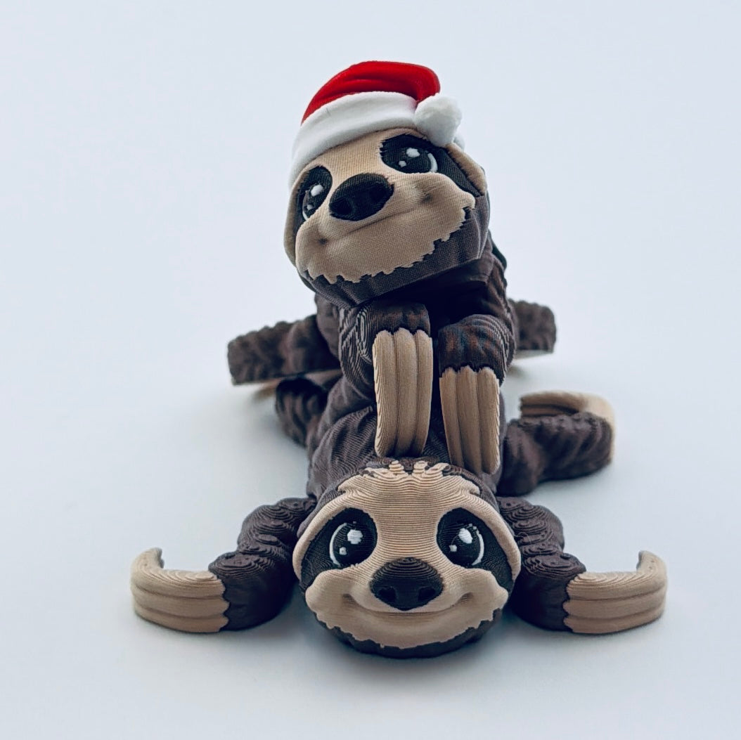 3d printed happy sloths