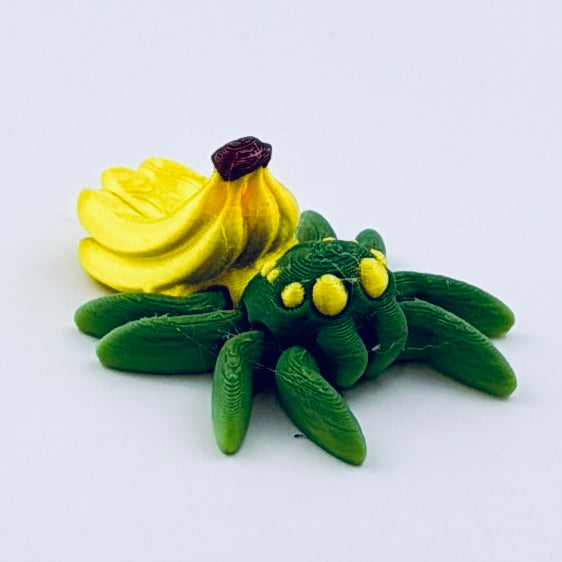 3d printed banana spider