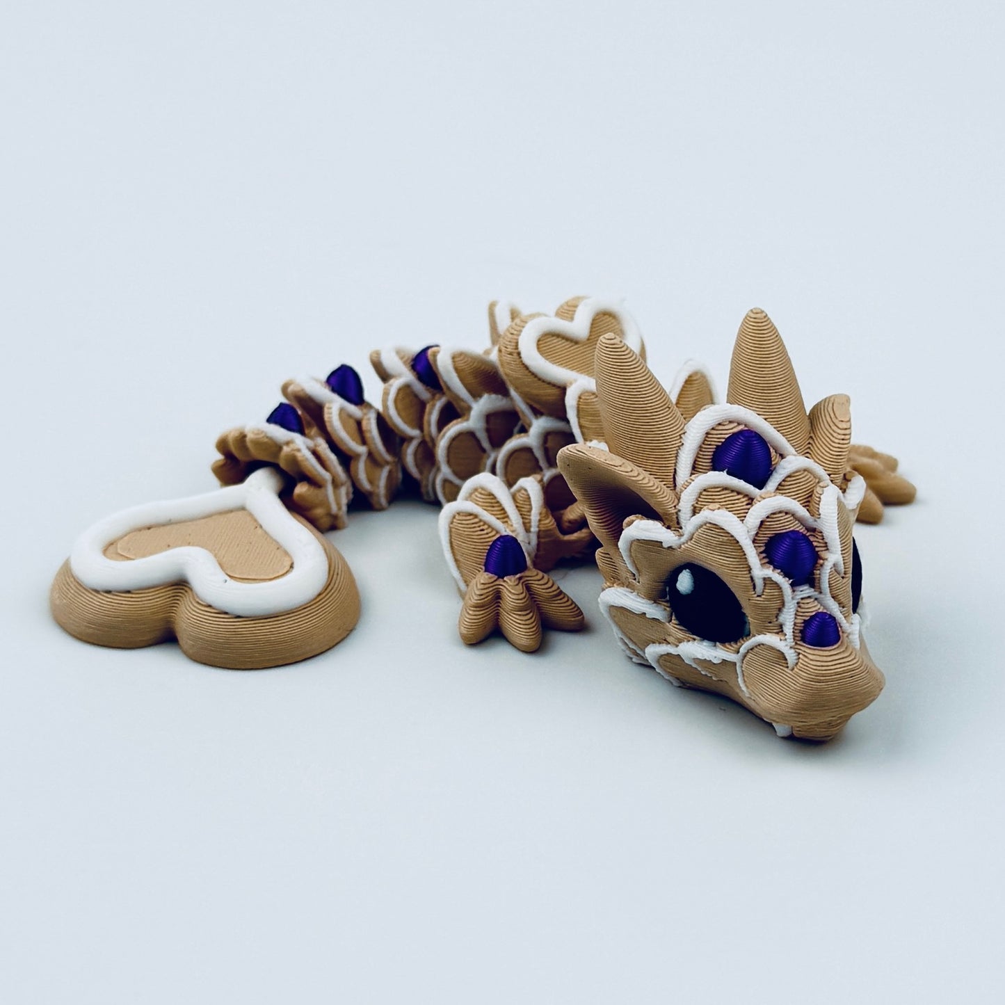 cookie tadling - purple heart