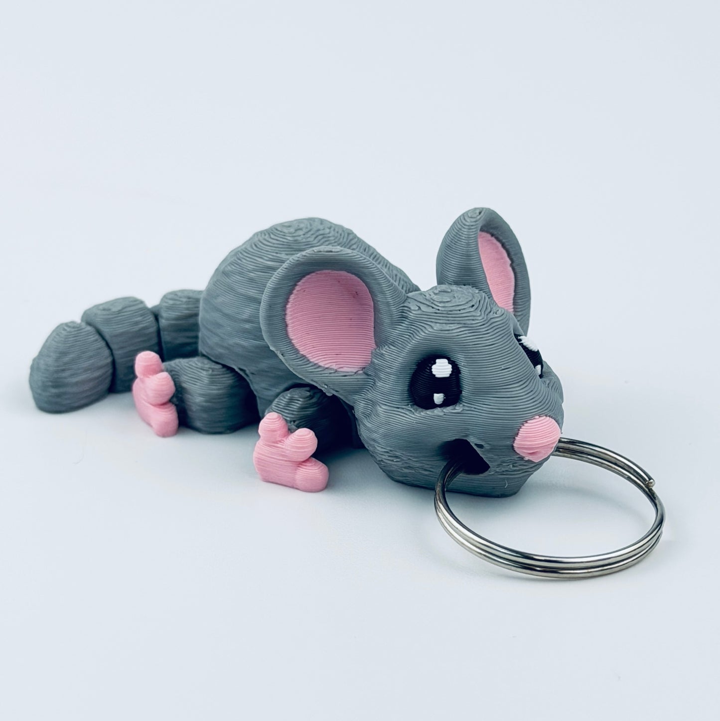 3d printed keyring mouse