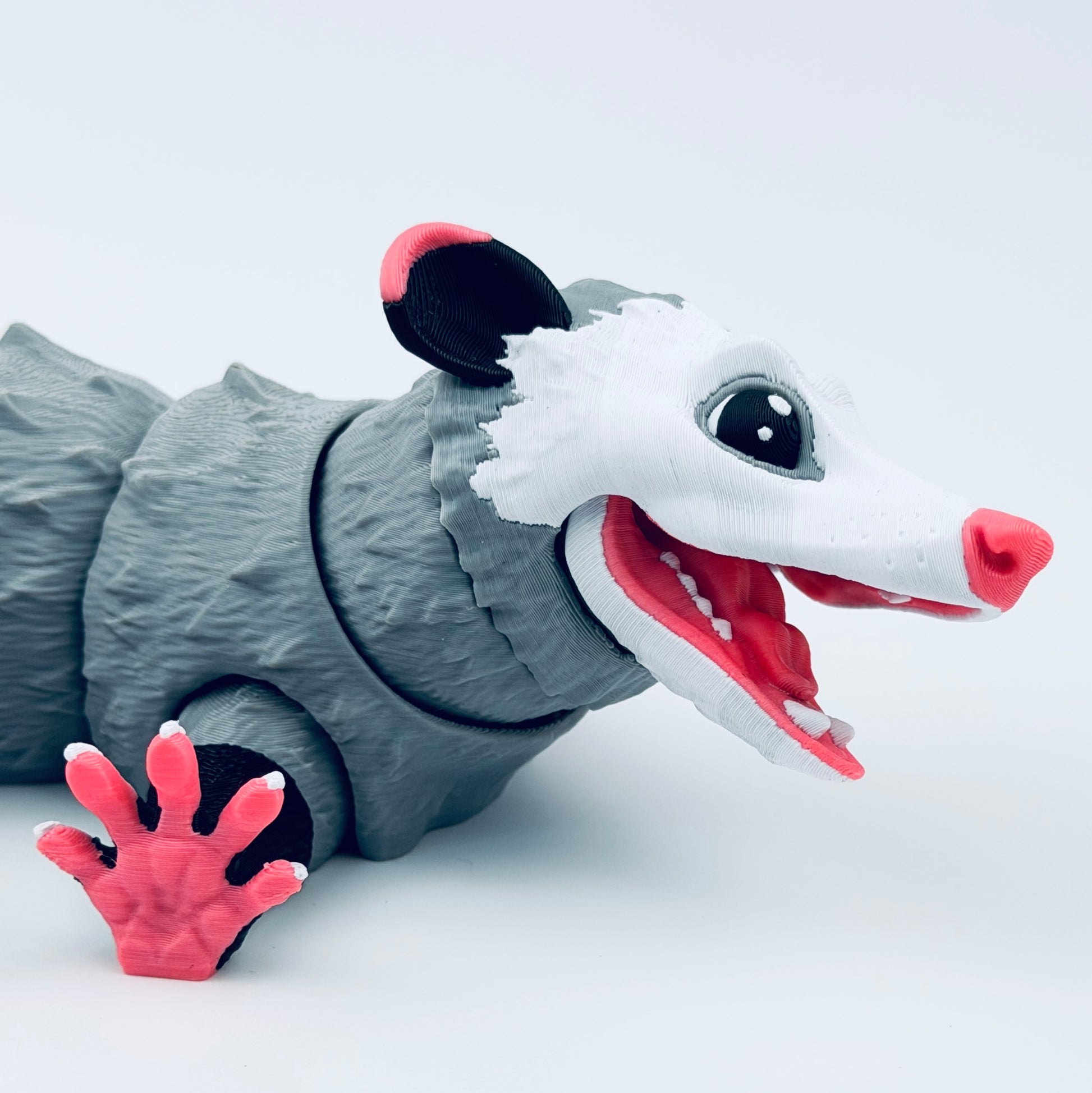 3d printed opossum - view 6