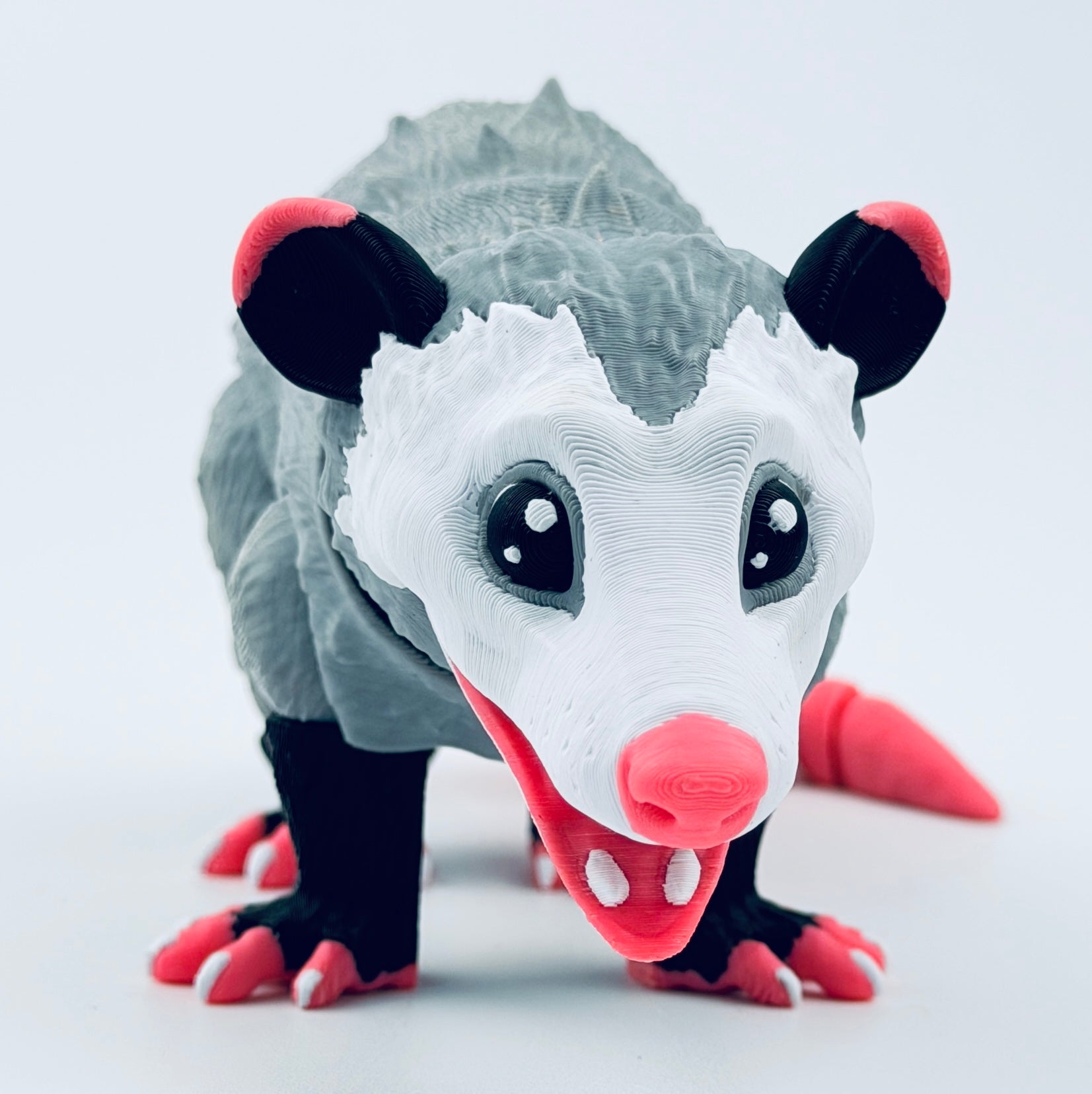 3d printed opossum - view 5