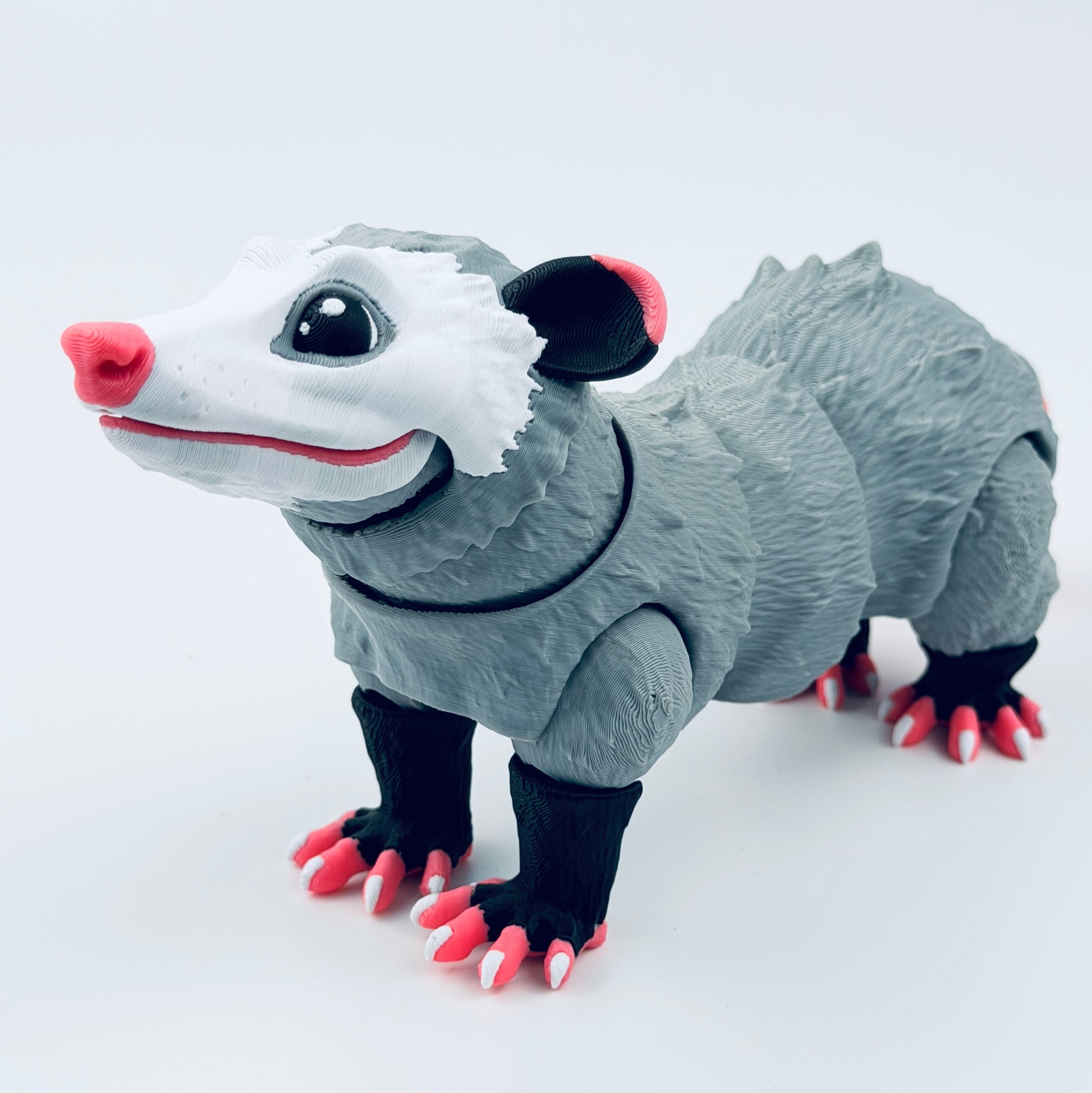 3d printed opossum - view 2