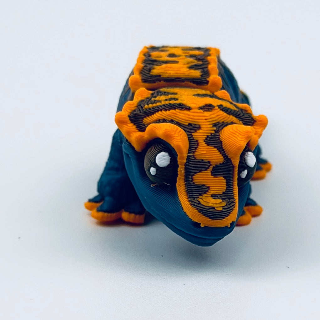 3d printed mini crested gecko