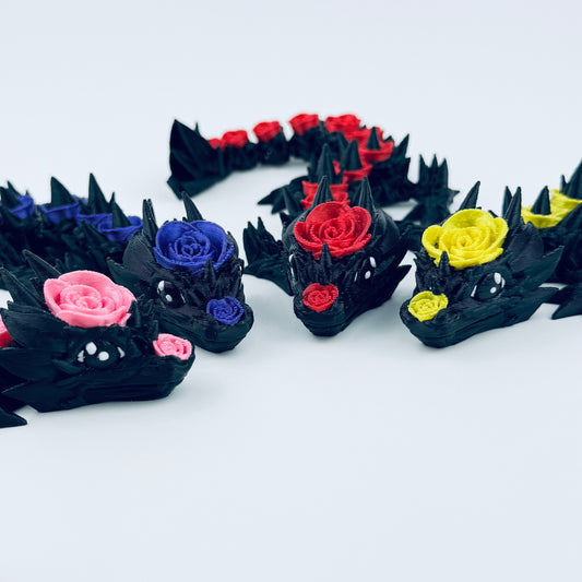 multicolour baby rose dragons