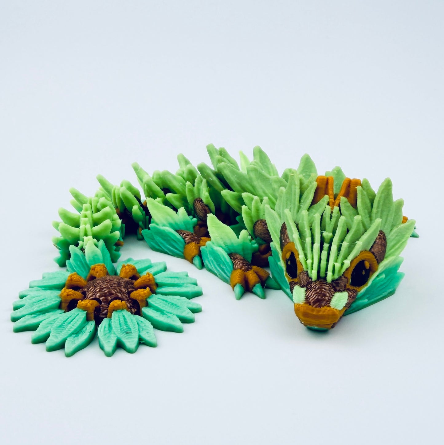 baby sunflower dragon - green