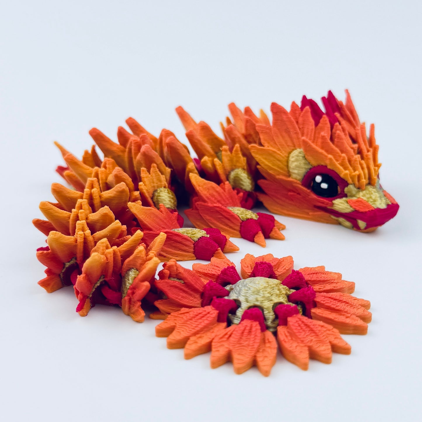 baby sunflower dragon - orange