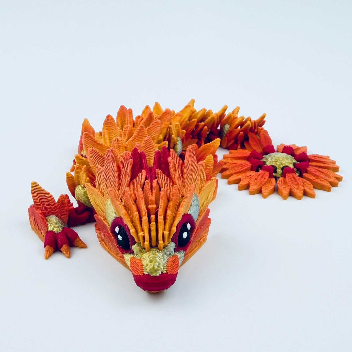 Baby sunflower dragon - front view