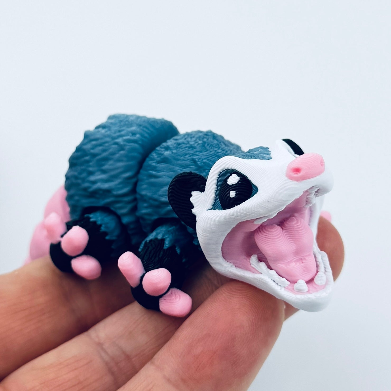 3d printed mini opossum - view 1