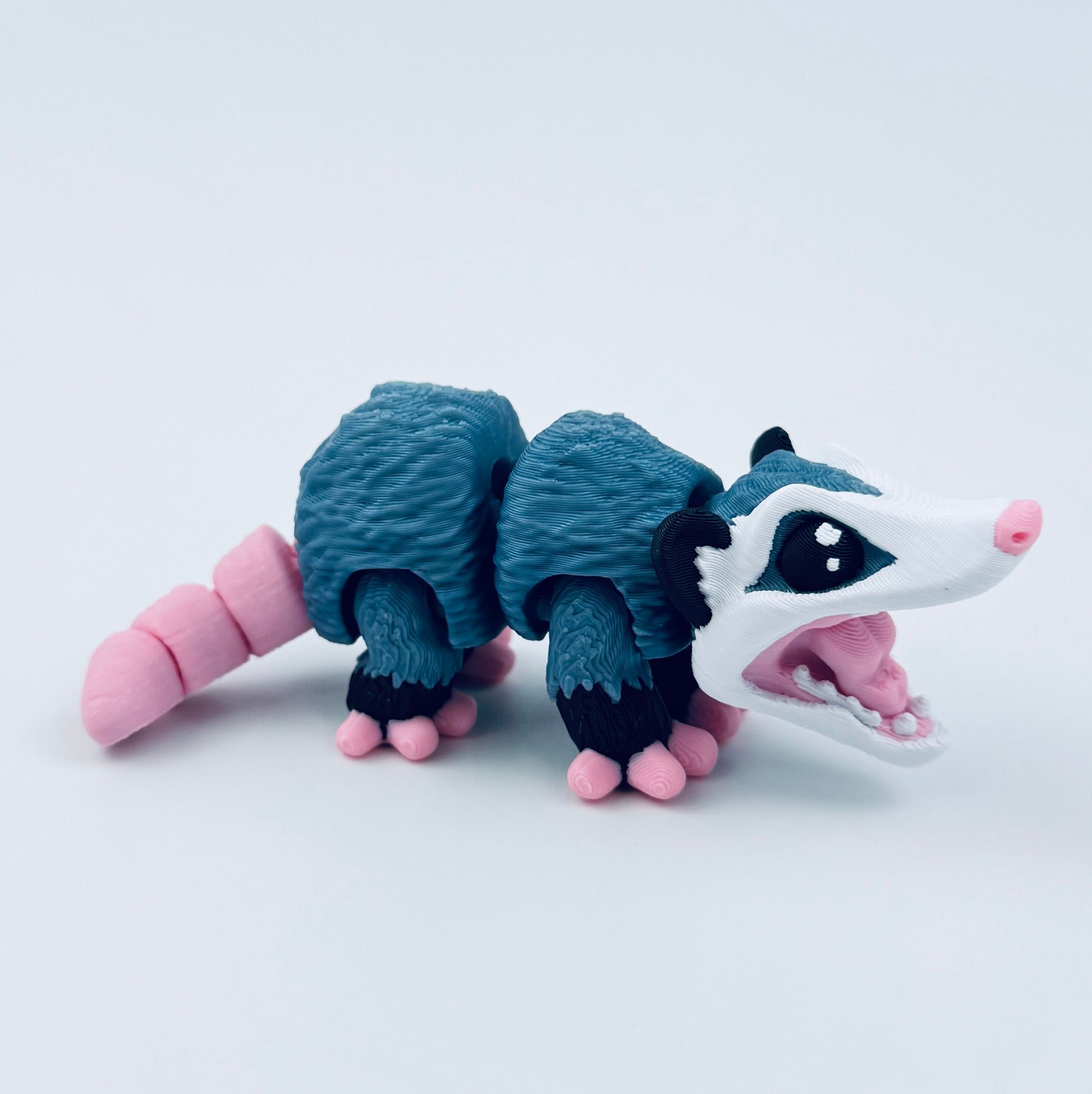 3d printed mini opossum - view 2