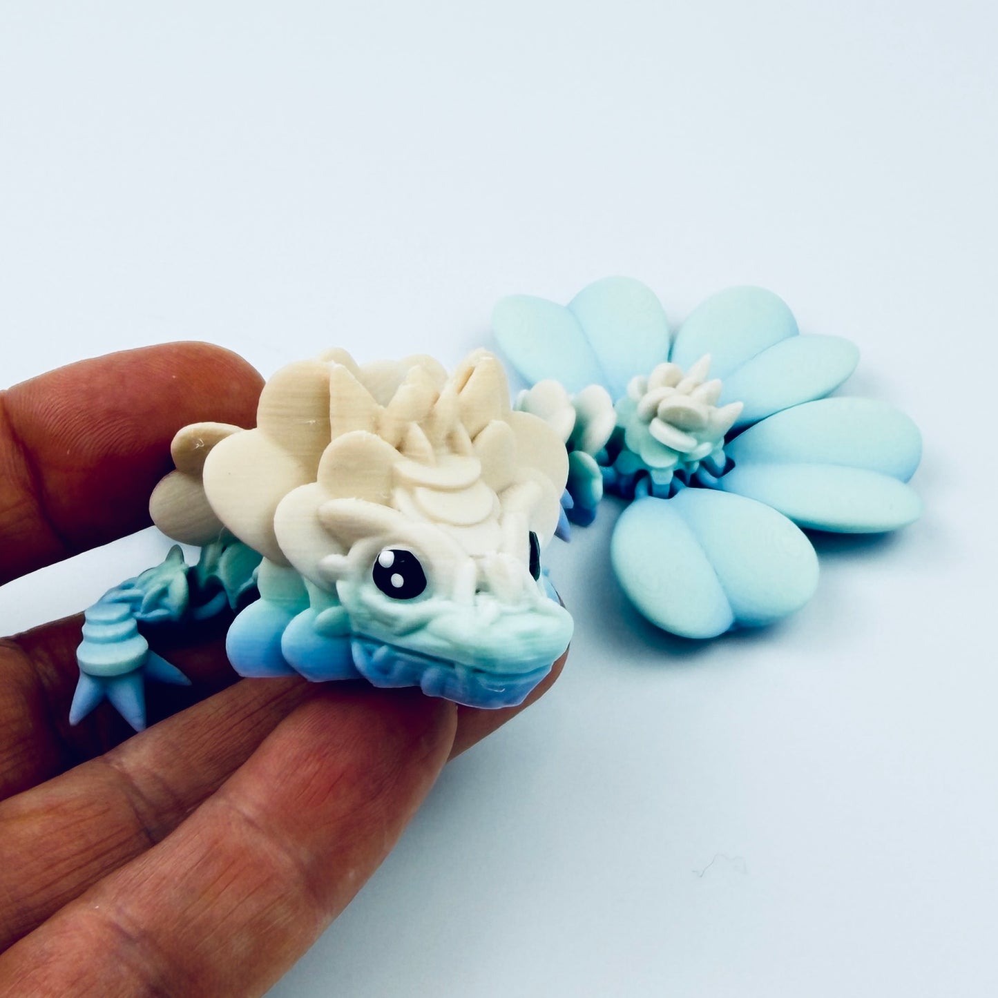 3d printed baby clover dragon