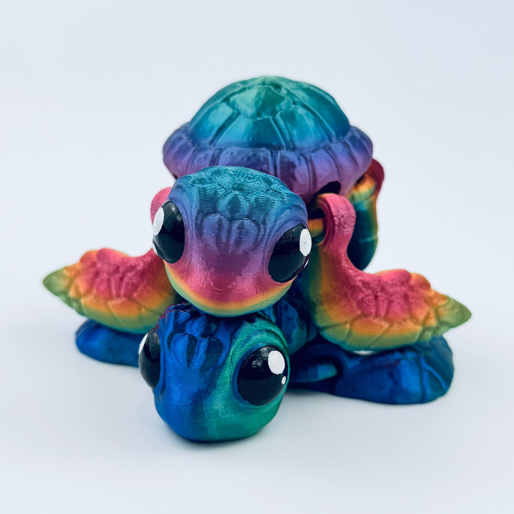 3d printed sea turtle pair