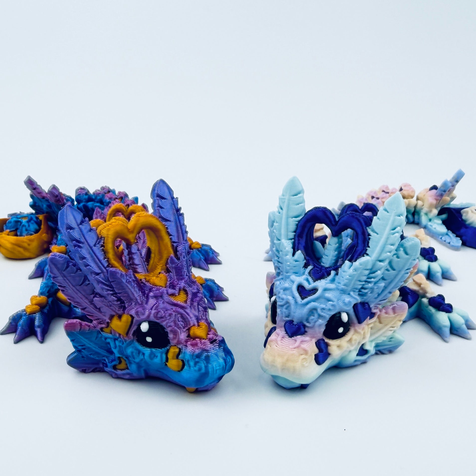 gorgeous baby heart dragons