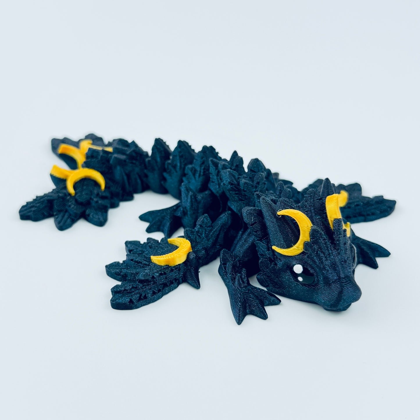 Tiny Lunar Dragon with gold moons