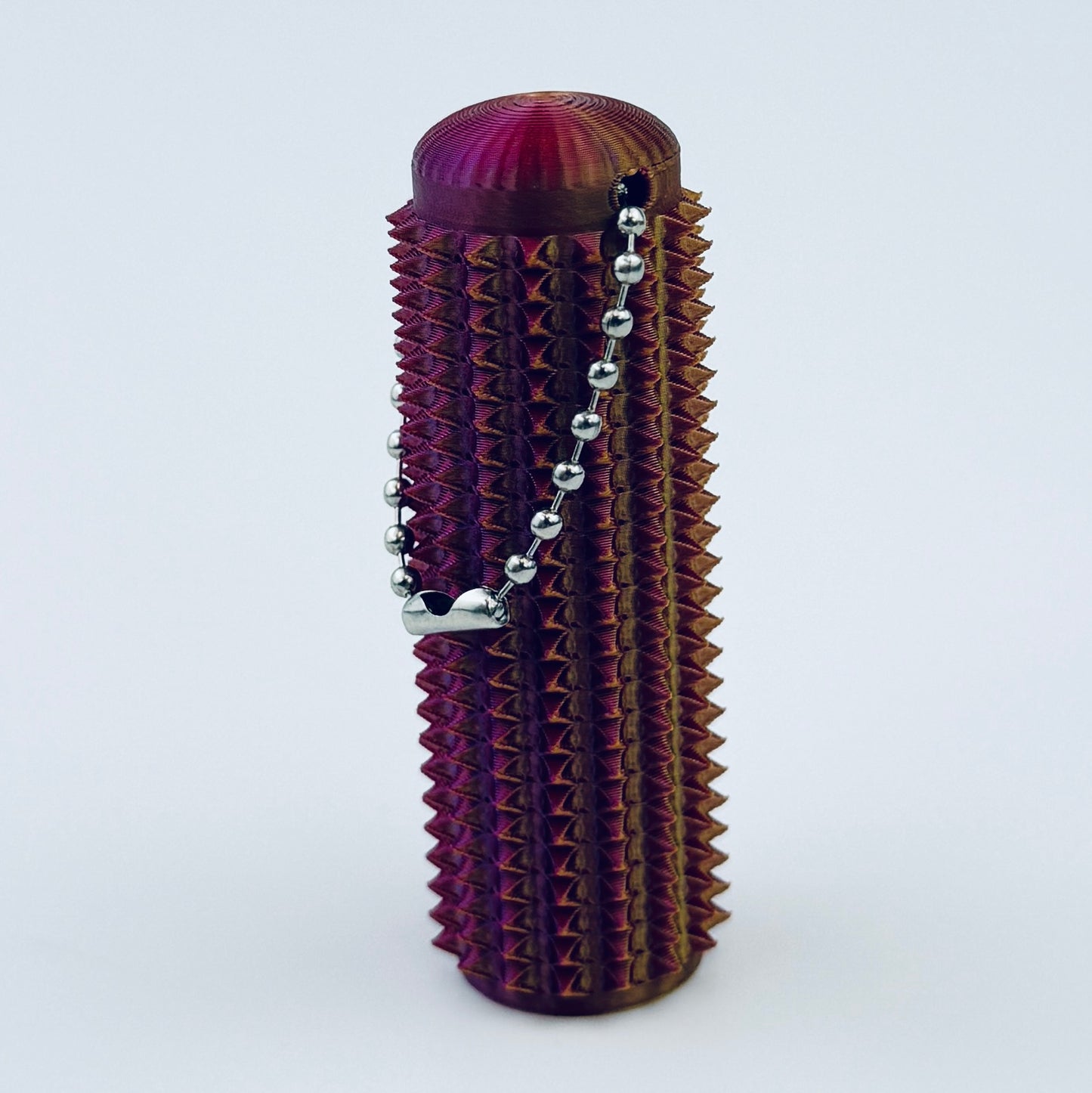 Sensory Spiked Fidget Roller Keychain for Stress Relief