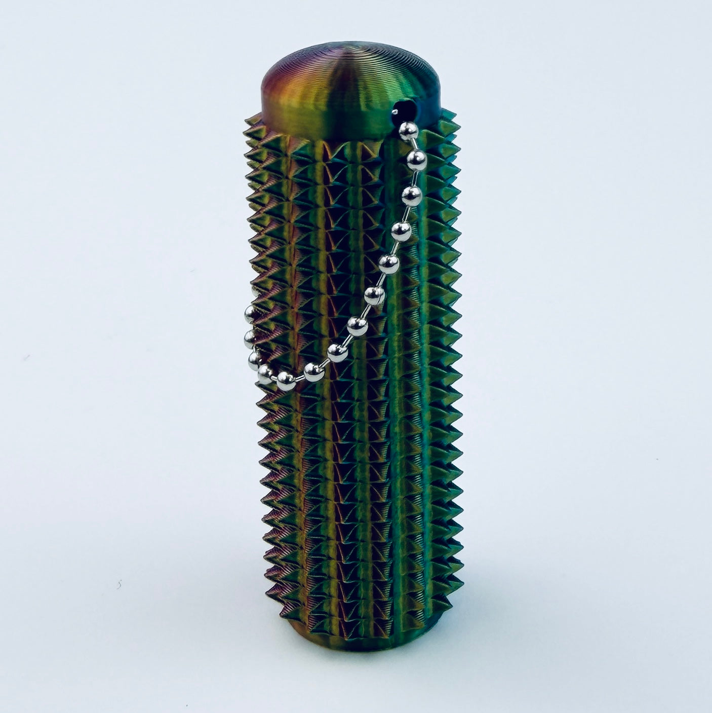 Sensory Spiked Fidget Roller Keychain for Stress Relief