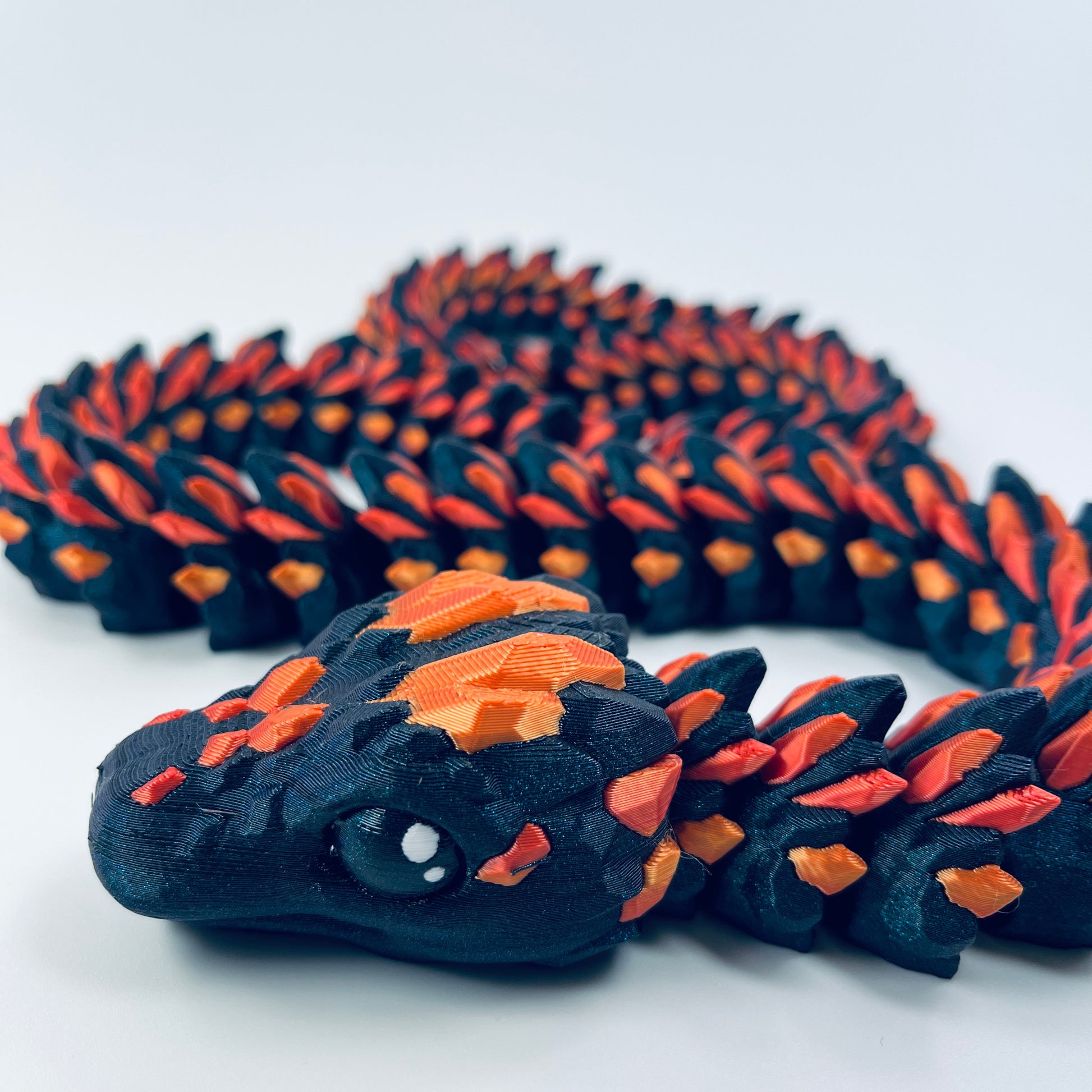3d printed Crystal Snake - View 1