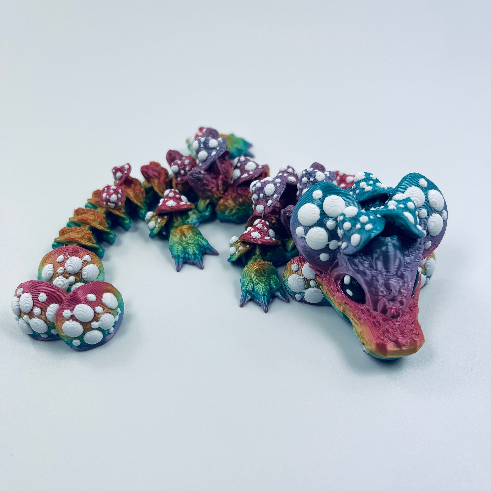 3d printed Mushroom dragon - View 11