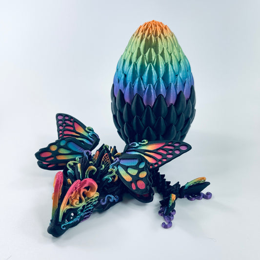 3d printed Baby Butterfly Dragon - View 8
