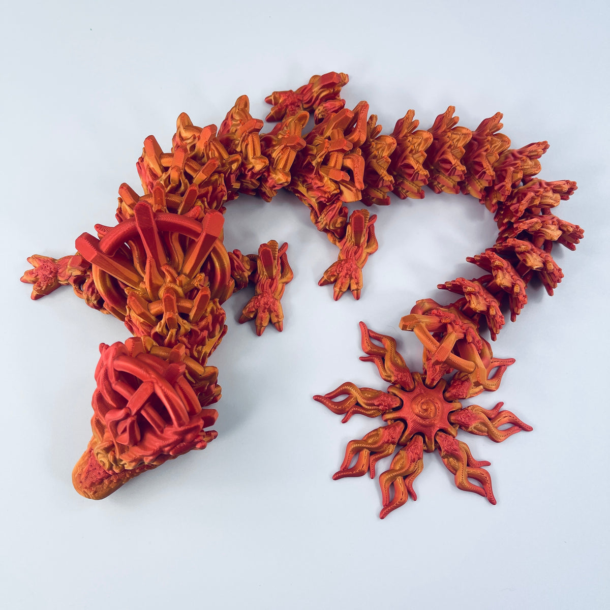 3d printed Solar Dragon - View 3