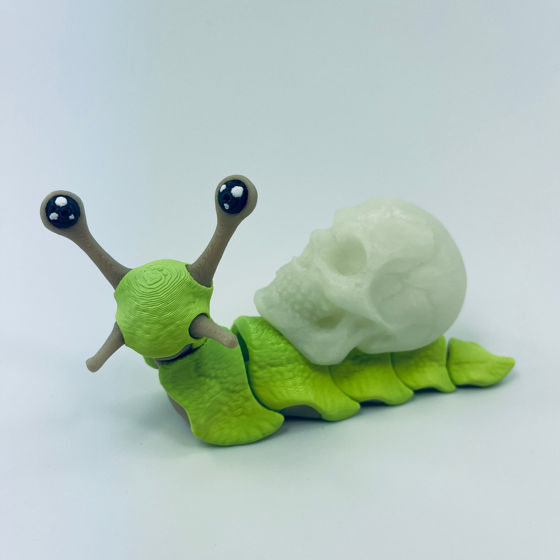 3d printed Articulated Snail - View 3