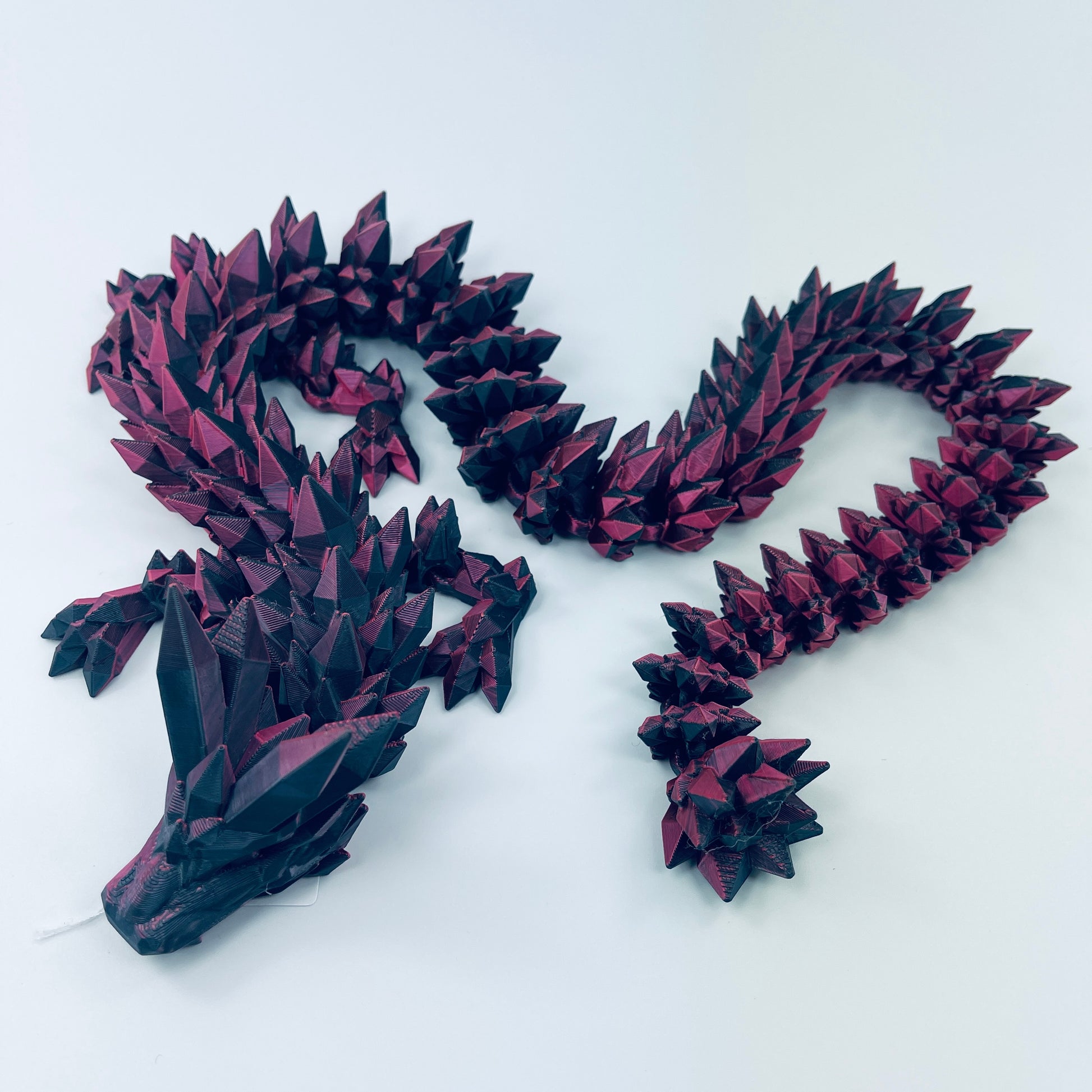 3d printed Crystal Dragon - five sizes, up to 1.5m long! - View 36