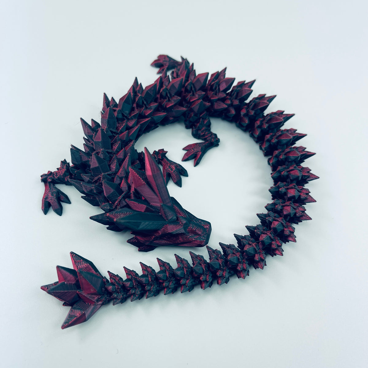 3d printed Crystal Dragon - five sizes, up to 1.5m long! - View 41