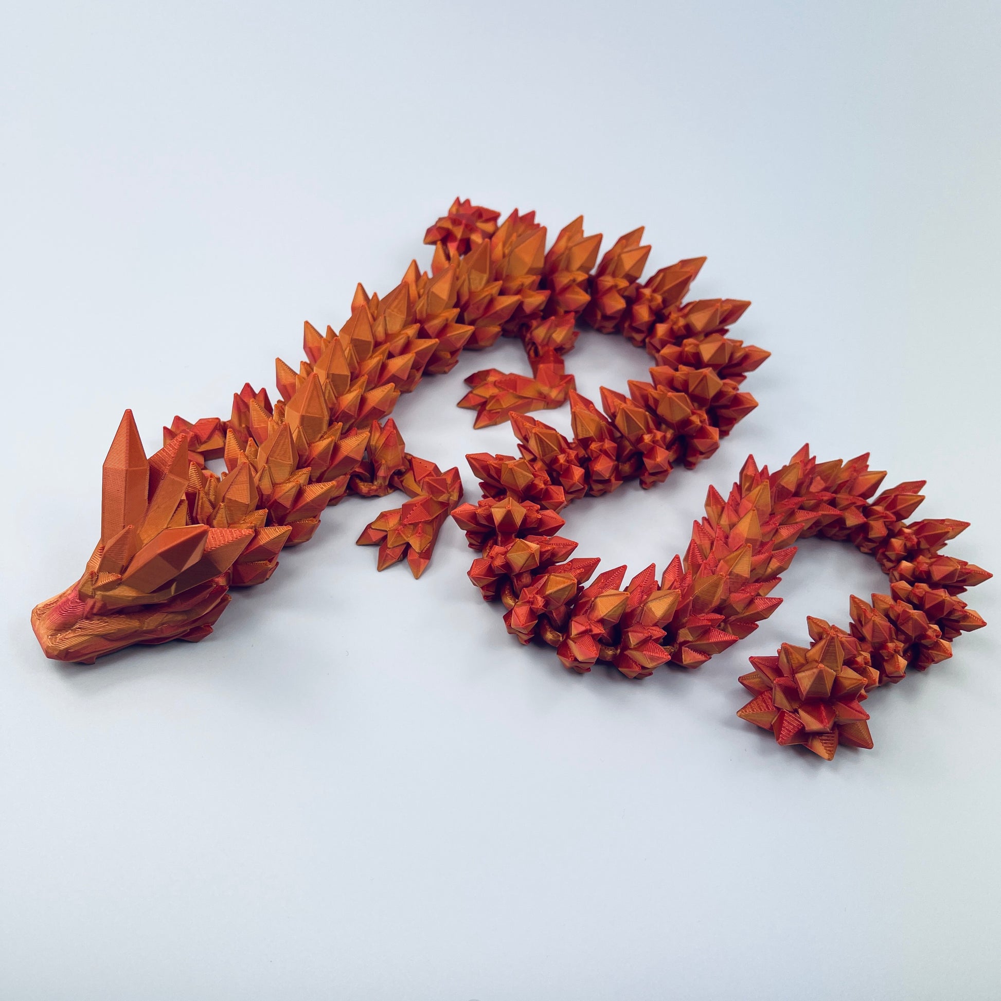 3d printed Crystal Dragon - five sizes, up to 1.5m long! - View 45