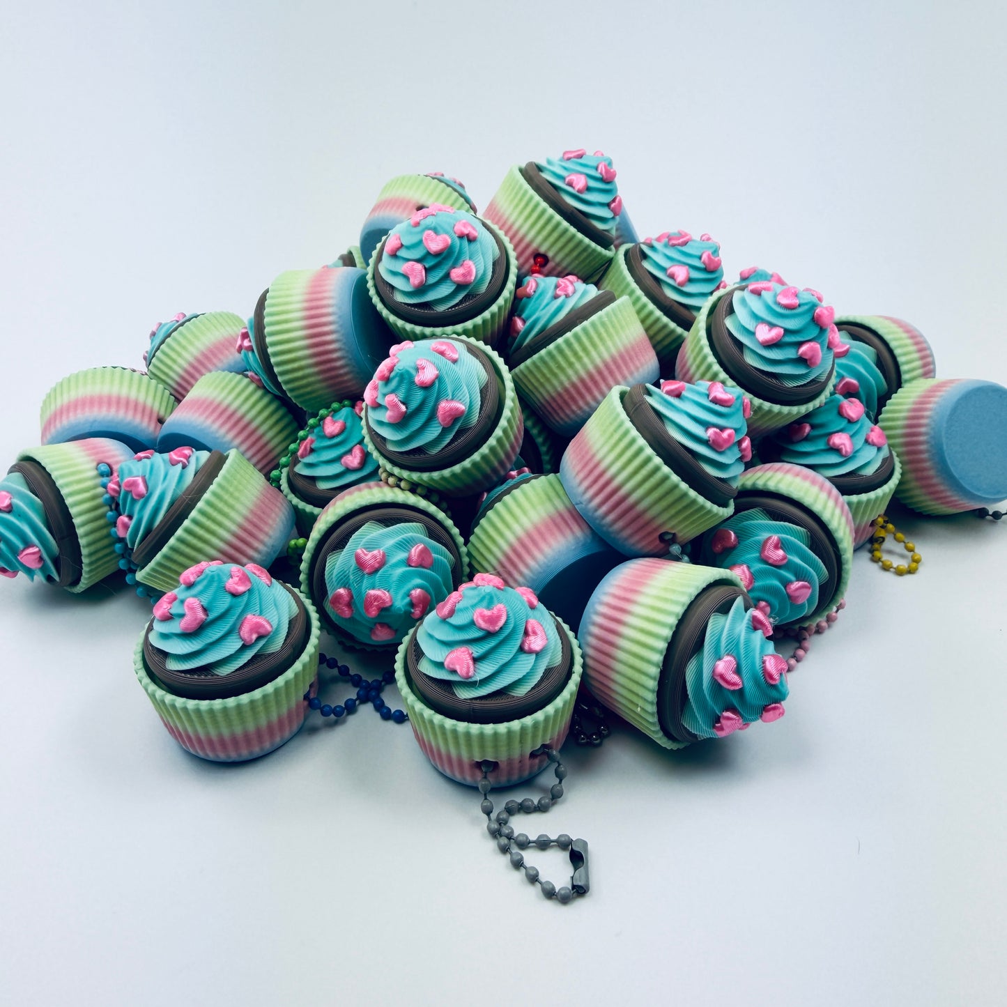 Cupcake fidget clicker