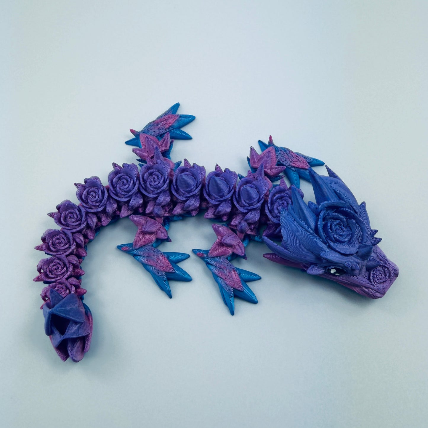 3d printed Baby Rose Dragon - View 2
