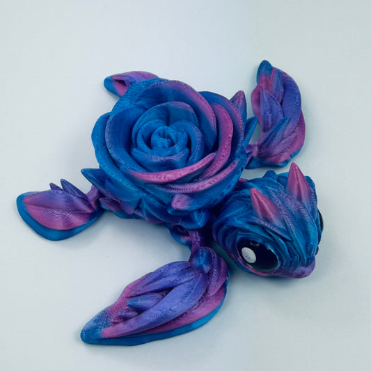 3d printed Rose Turtle - View 1