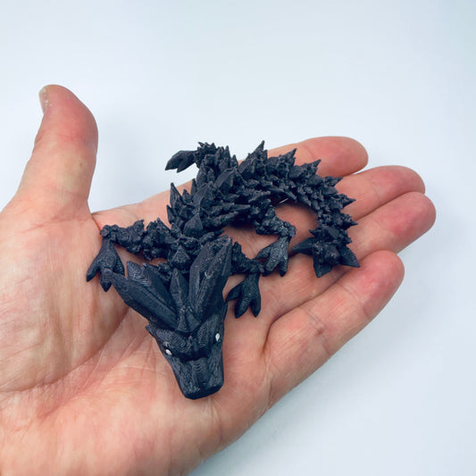 3d printed Baby Crystal Dragon - View 2