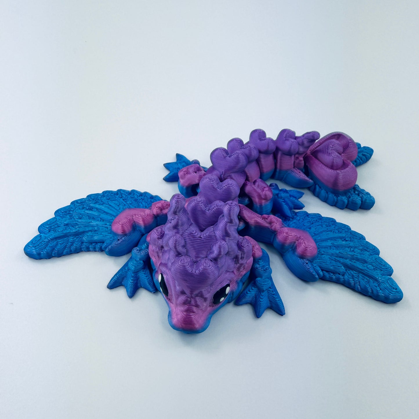 3d printed Tiny Heart Dragon - View 2