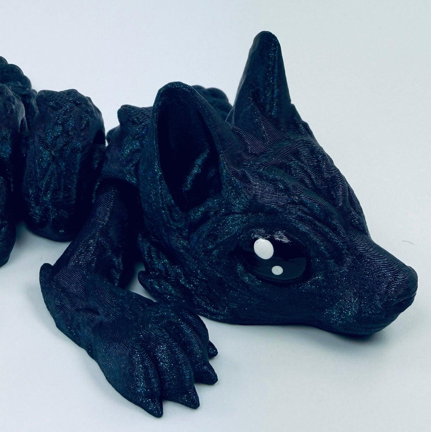 3d printed baby wolf pup - view 5
