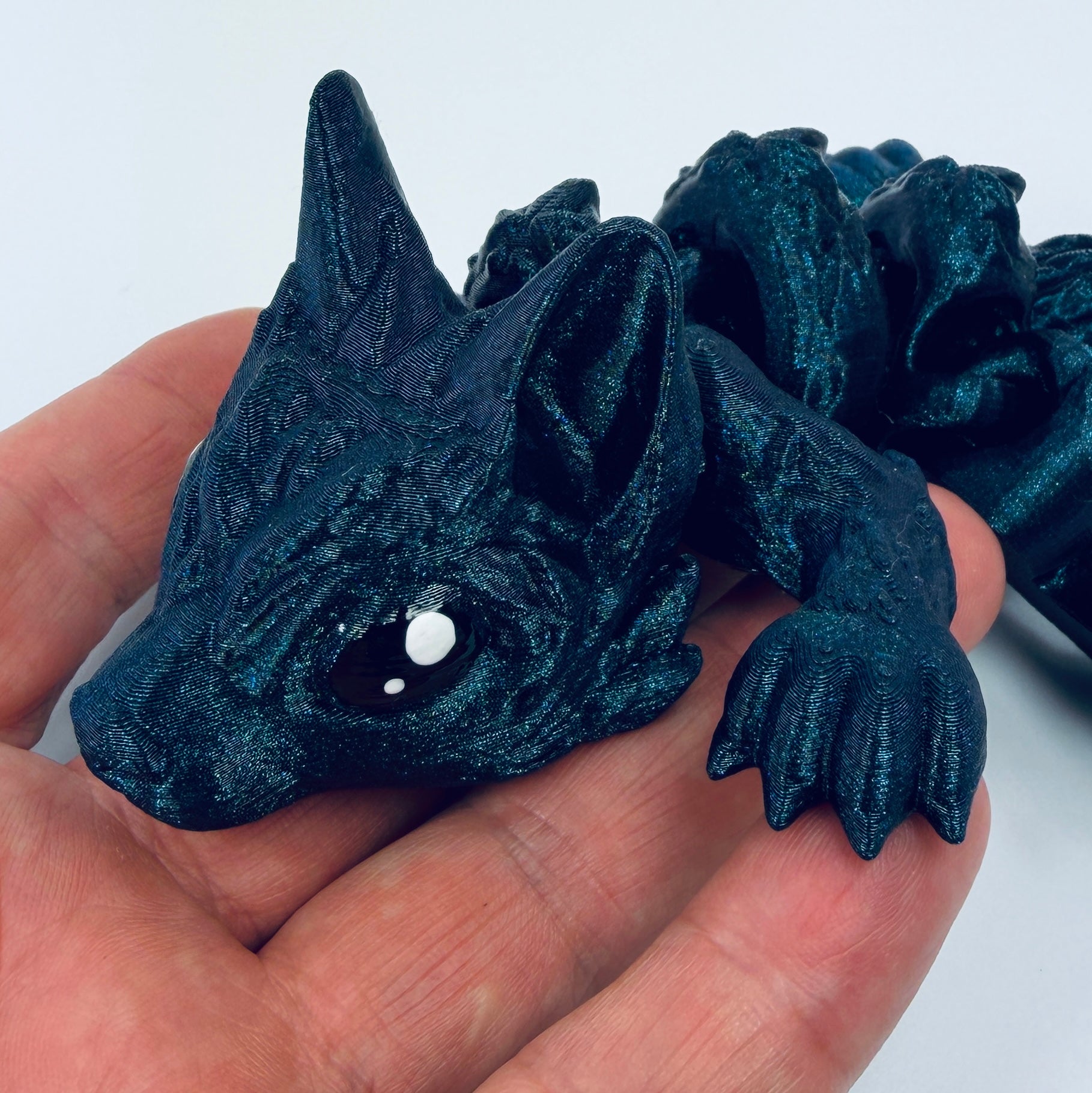 3d printed baby wolf pup - view 1