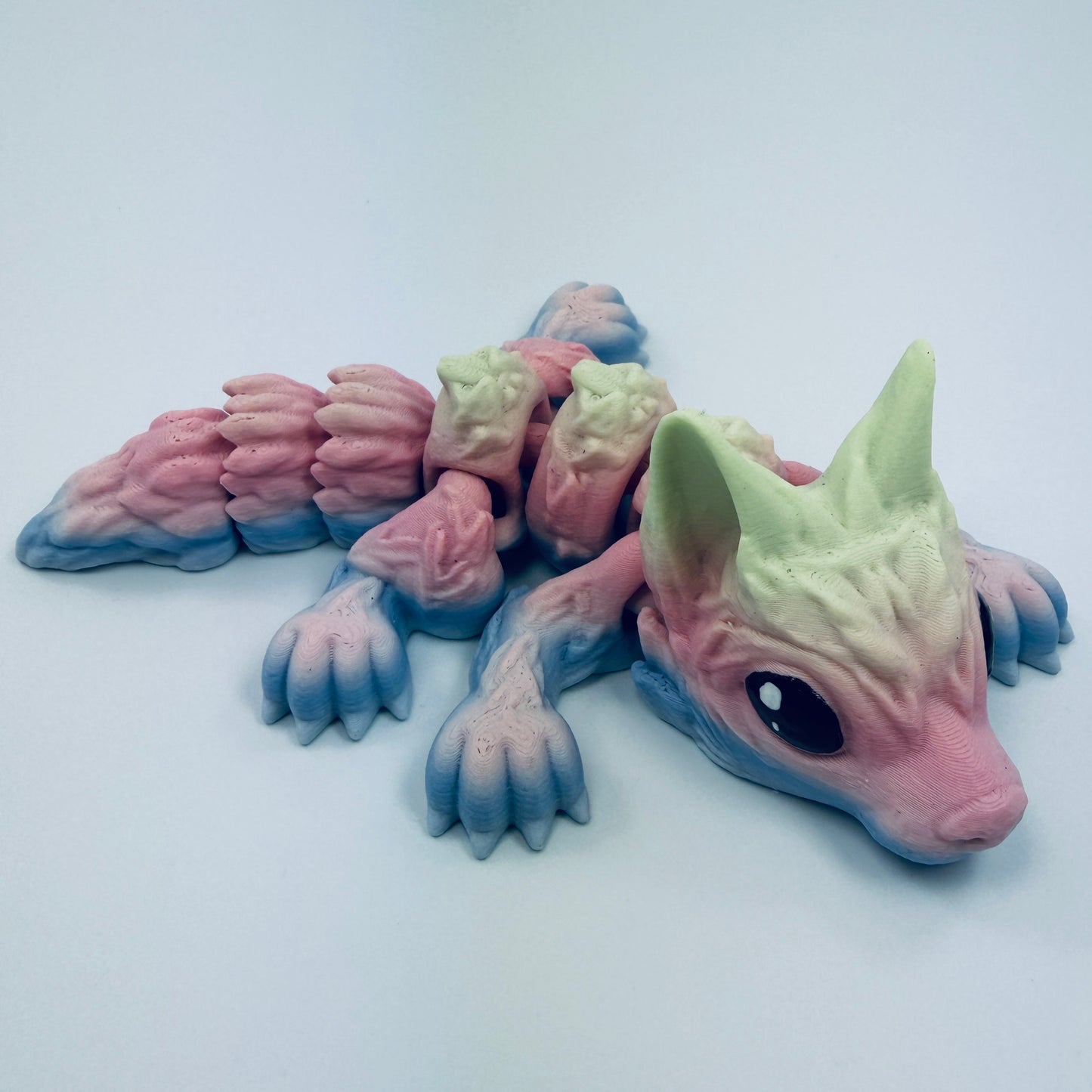 3d printed baby wolf pup - view 8