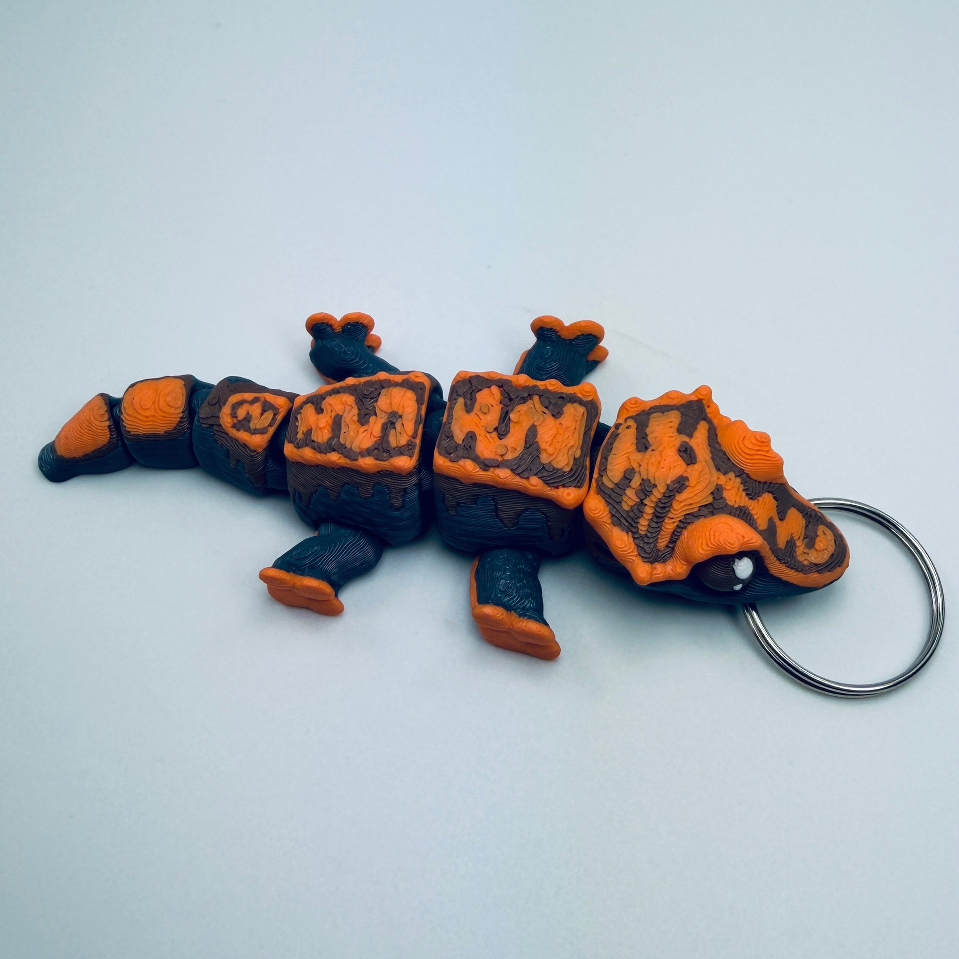 3d printed mini gecko - view 7