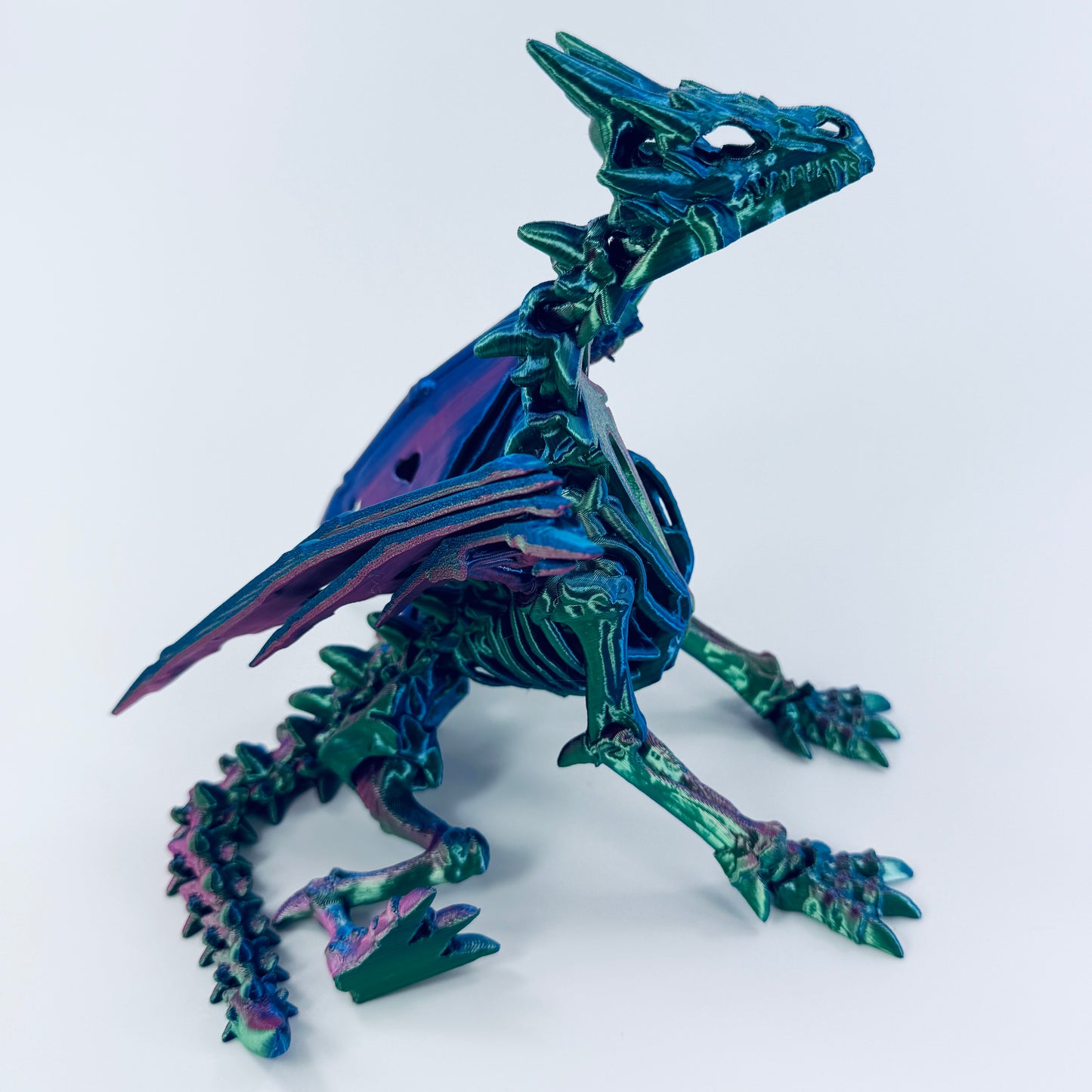 3d printed wraithwing dragon - view 4