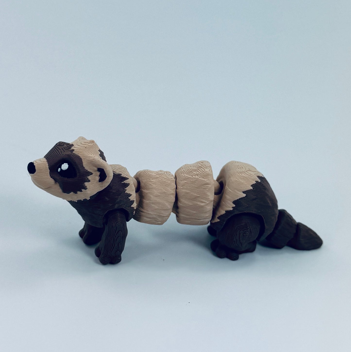 3d printed Ferret - includes mini key ring variant - View 11